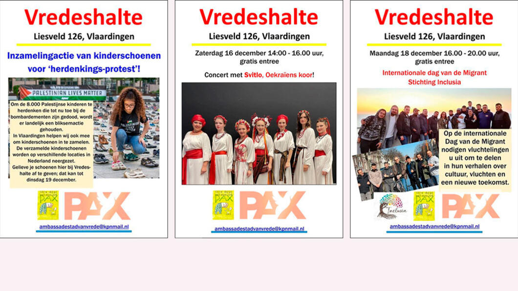 Protestactie kinderschoenen - december 2023