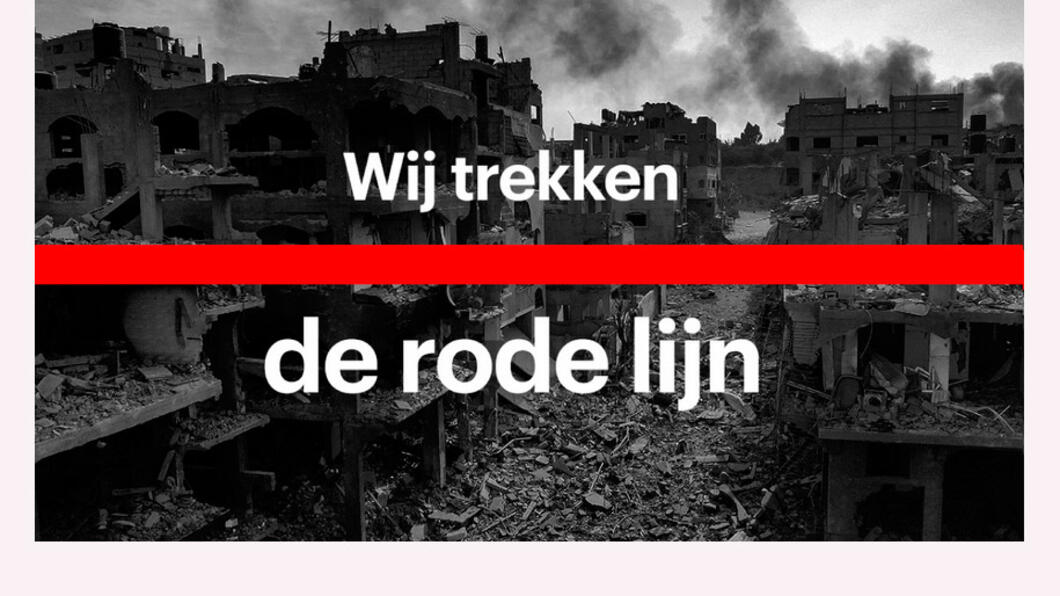 Wij trekken de rode lijn – doe jij mee? - 18 mei 2025