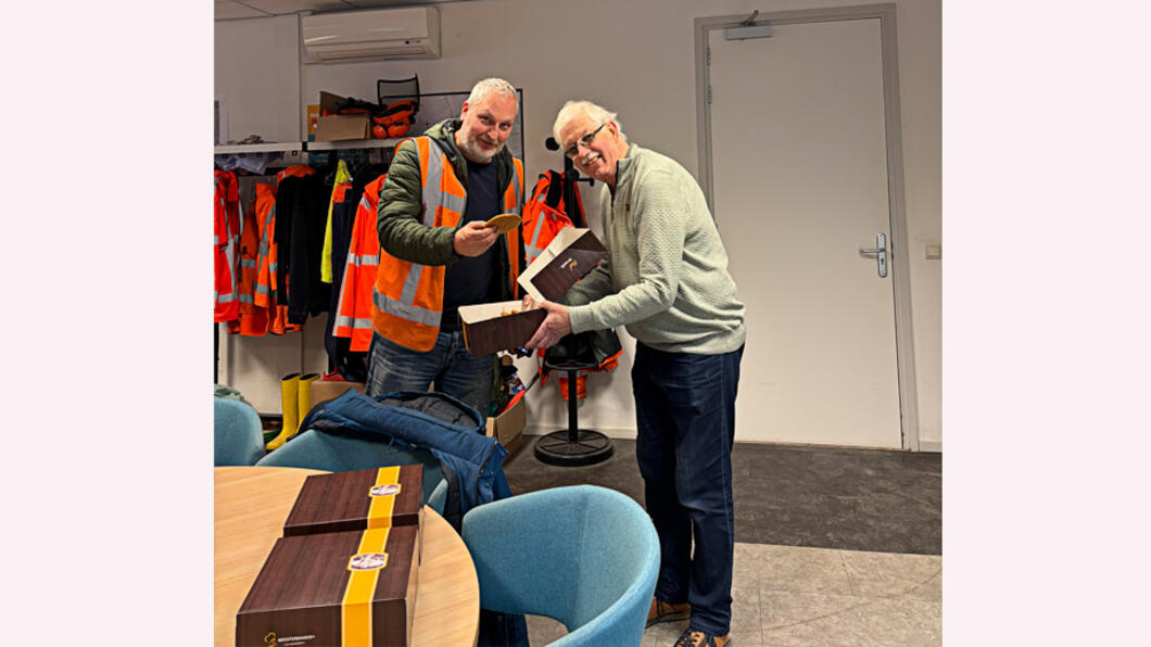 Maabdelijks bedankje van PvdA en GroenLinks