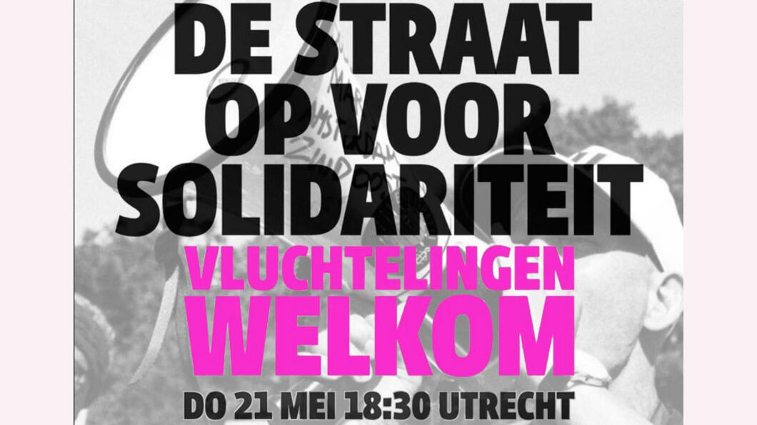 De straat op voor Solidariteit - do. 21 mei - Domplein - Utrecht