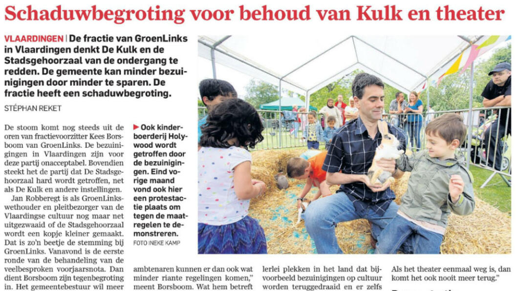 Bericht AD - 9 juli 2014 Bericht AD - 9 juli 2014