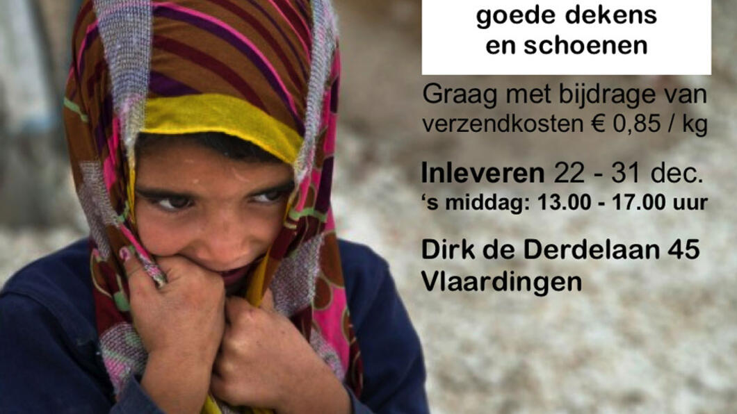 Hulpactie Koerdistan - dec. 2014 - Ambassade van Vrede Vlaardingen