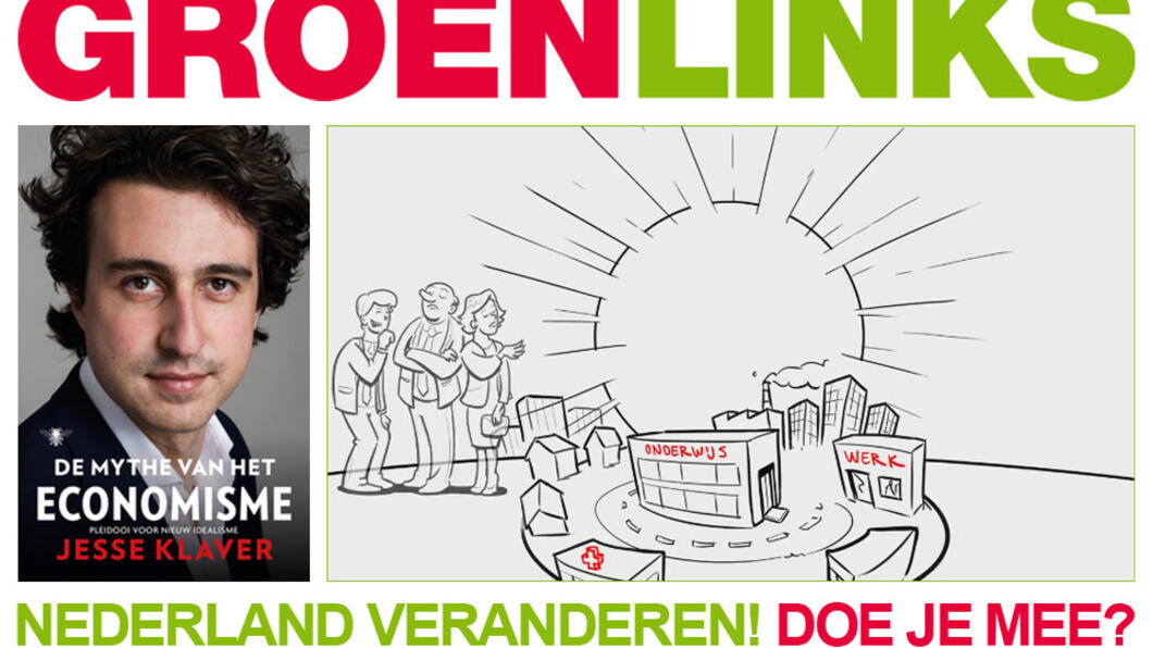 Jesse Klaver wil alternatief bieden voor gevestigde partijen