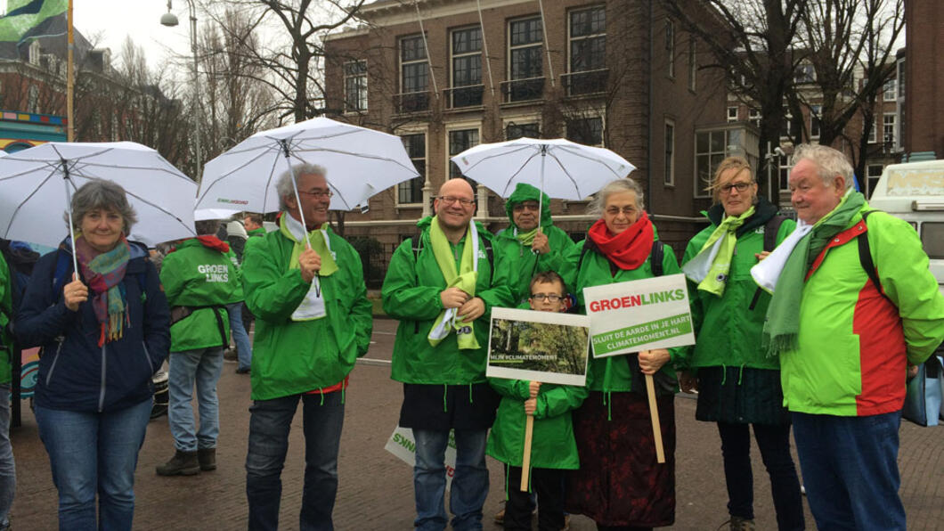 Vlaardingen present bij de Klimaatparade Amsterdam - 29 november 2015
