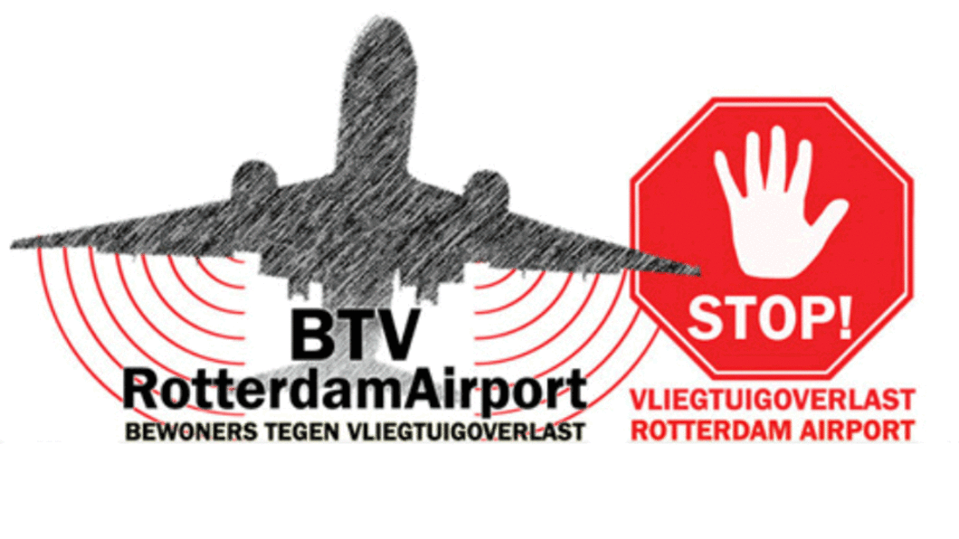 Bewoners zijn petitie gestart tegen uitbreiding vliegveld Rotterdam the Hague Airport (RTHA) - 14 dec. 22016