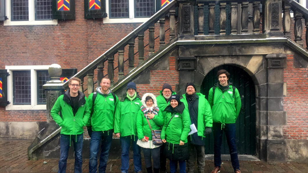 Huis-aan-huis campagne GroenLinks Vlaardingen - 11 februari 2017
