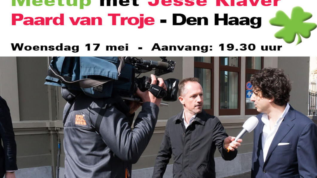 17 mei - Meetup met Jesse Klaver – blik terug en naar de toekomst