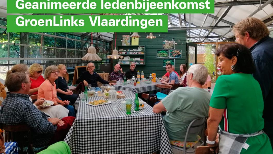 Geanimeerde ledenbijeenkomst GroenLinks Vlaardingen - 8 september 2019