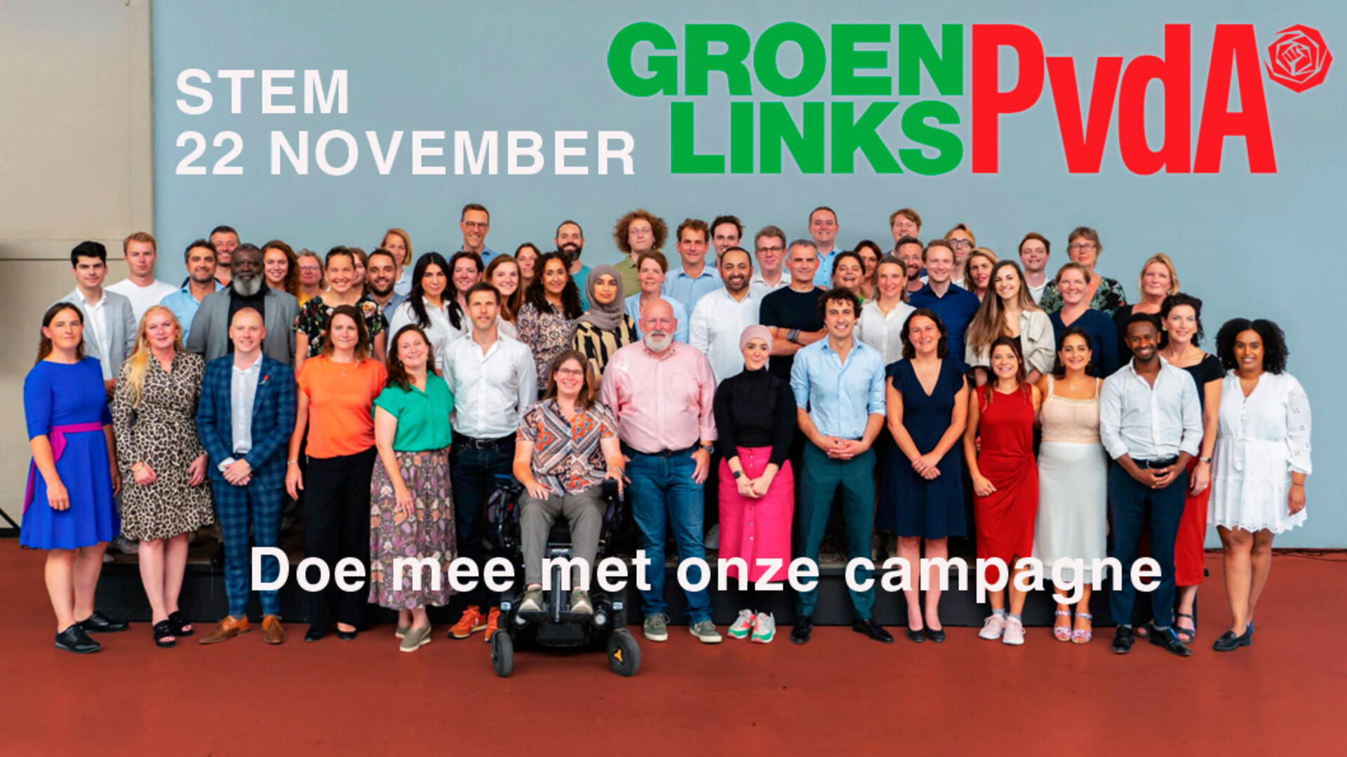 STEM GroenLinks-PvdA - SAMEN VOOR EEN GROEN EN SOCIAAL NEDERLAND