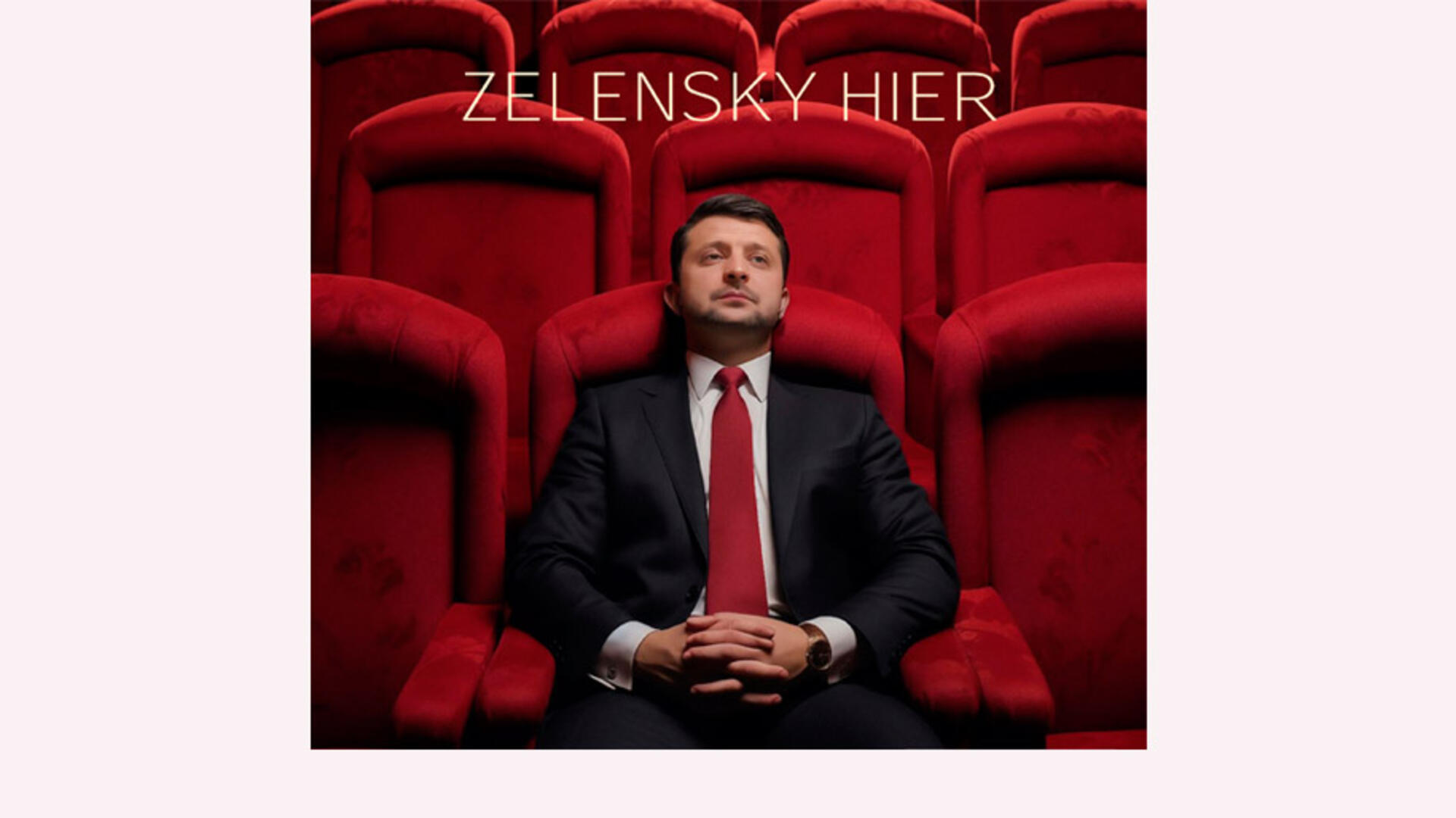 U bent uitgenodigd voor de theatervoorstelling ‘Zelensky Hier‘ - maart 2024