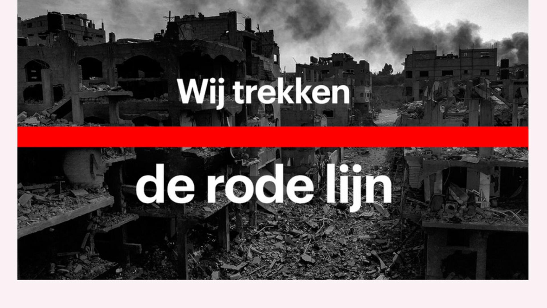 Wij trekken de rode lijn – doe jij mee? - 18 mei 2025