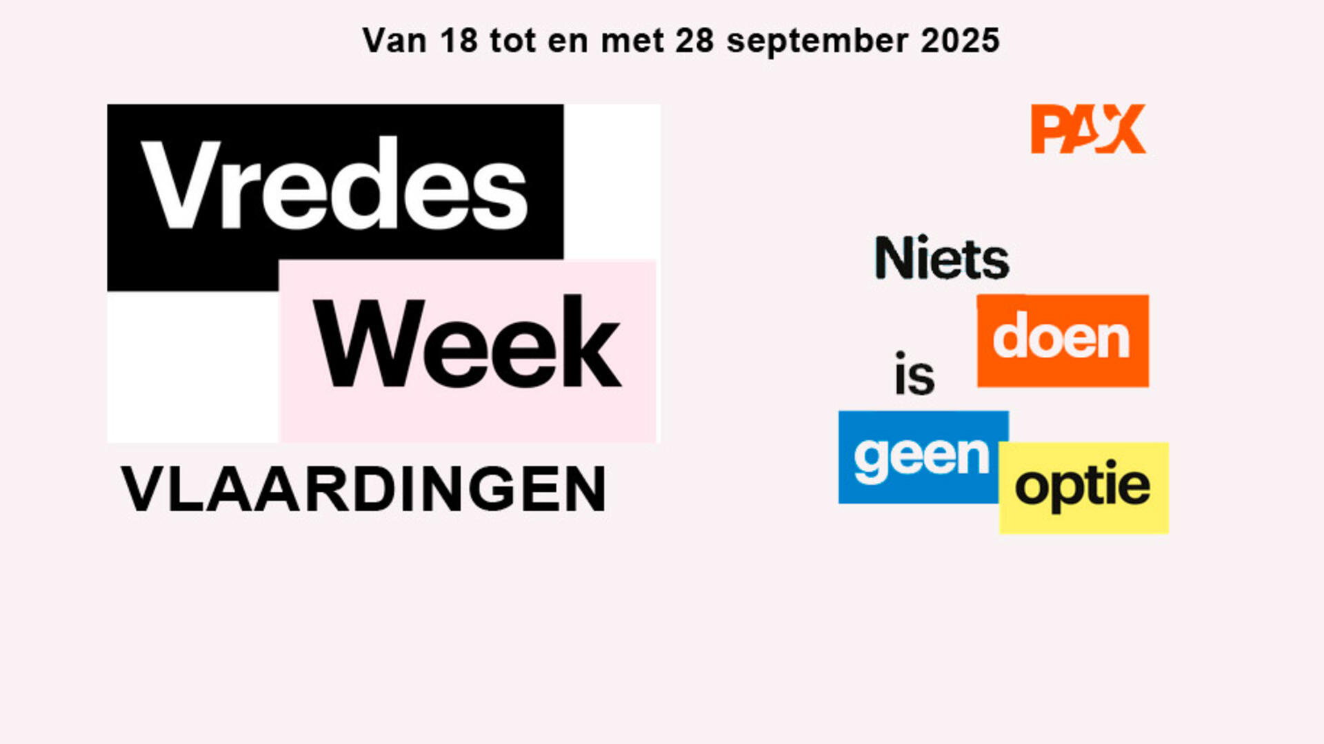 Vlaardingse vredesweek 2025