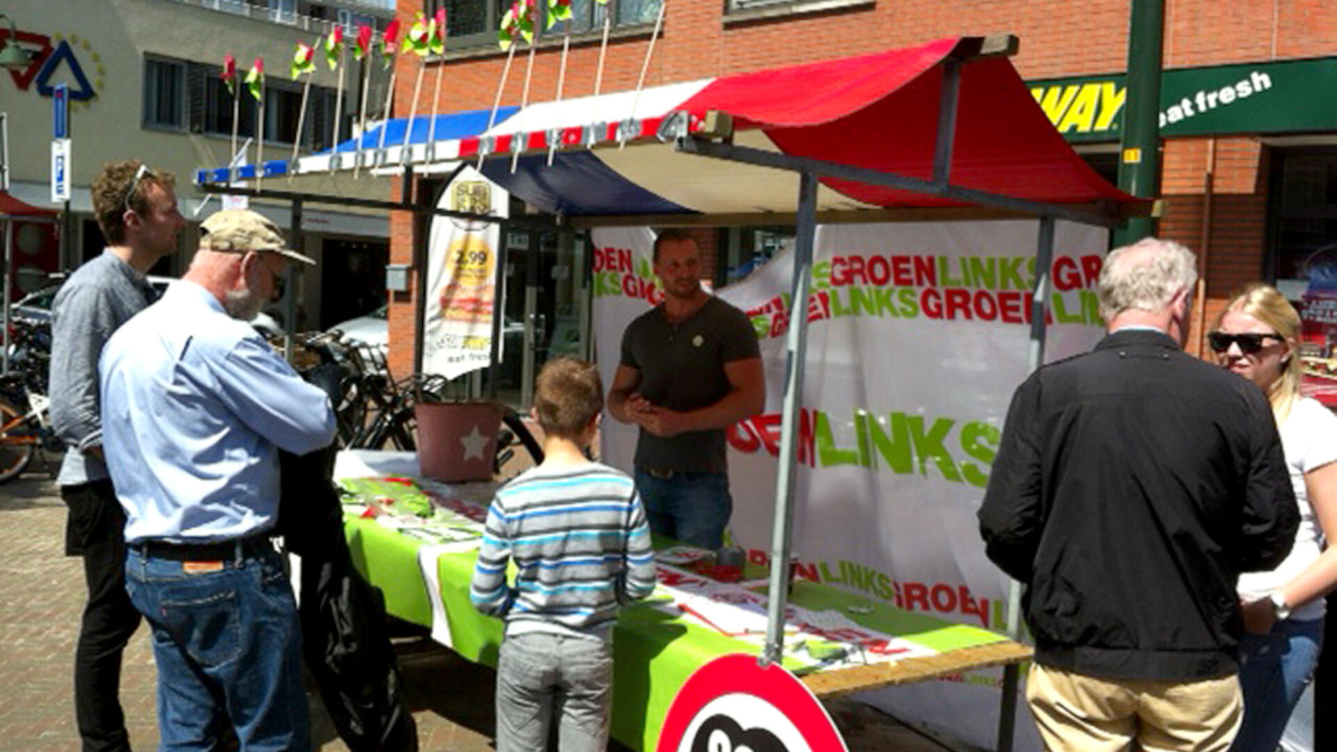Jan Robberegt, Lianne van Kalken, Neill Voorburg en Rob Eilerts