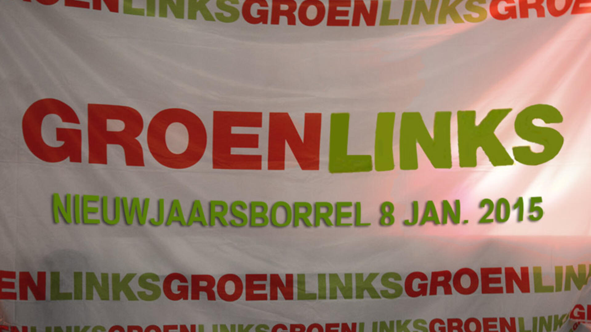GroenLinks nieuwsjaarsborrel 8 januari 2015