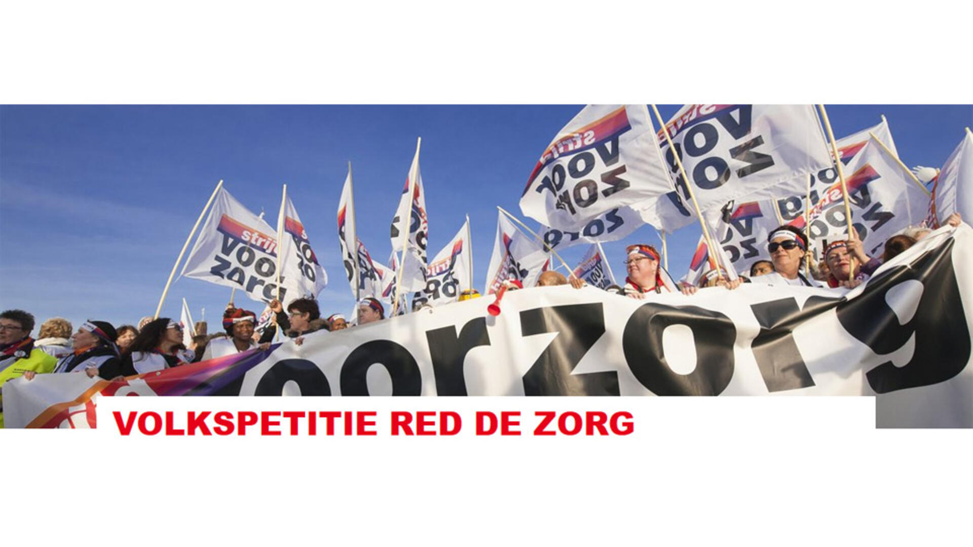 Volkspetitie Red De Zorg - mei 2015