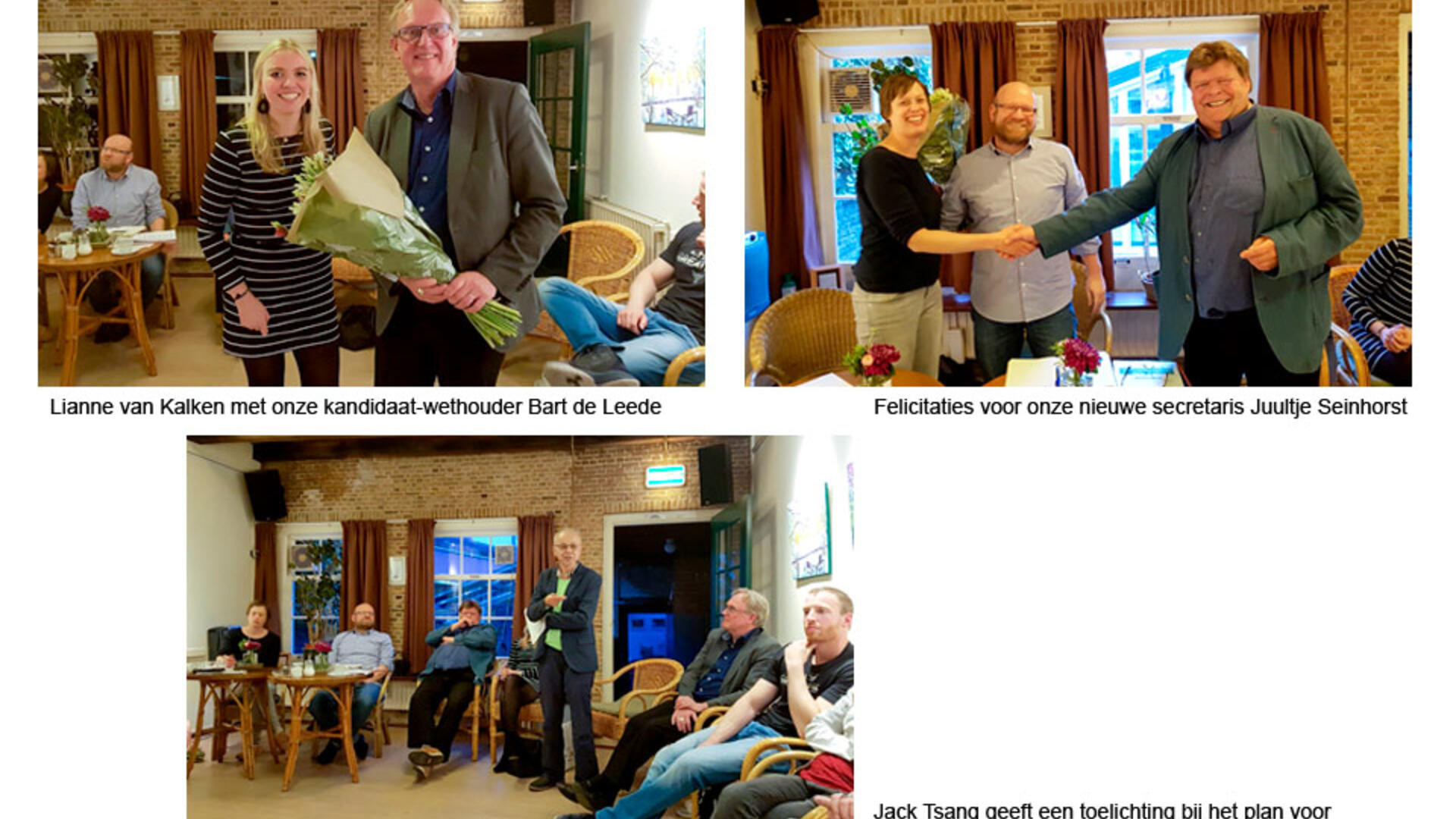 Foto's bij bericht "Verslag van de ALV van GroenLinks Vlaardingen dd. 11 april 2018" "