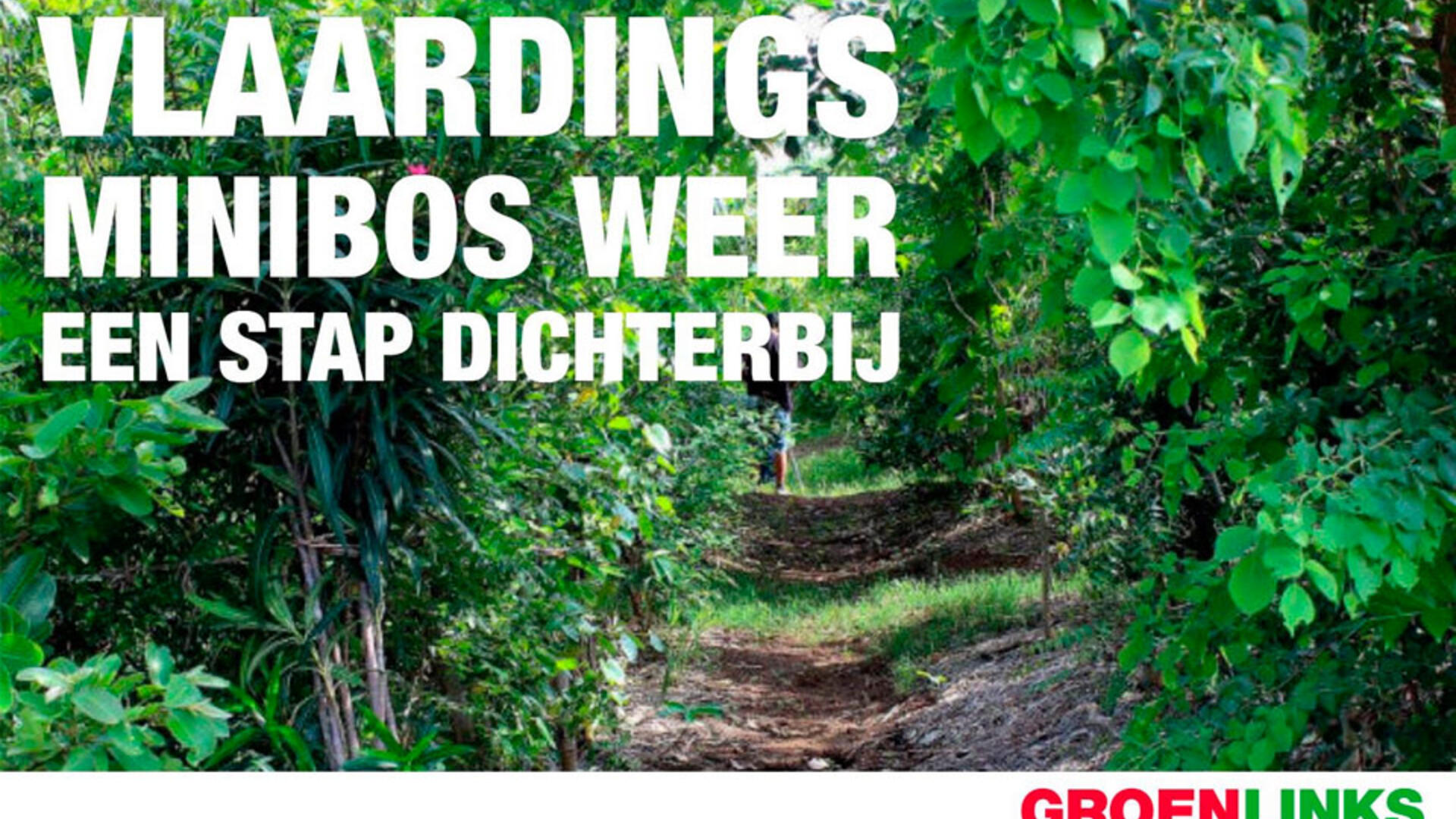 Motie GroenLinks en PvdA over mogelijkheid om een minibos in Vlaardingen aan te leggen is aangenomen - 4 oktober 2018