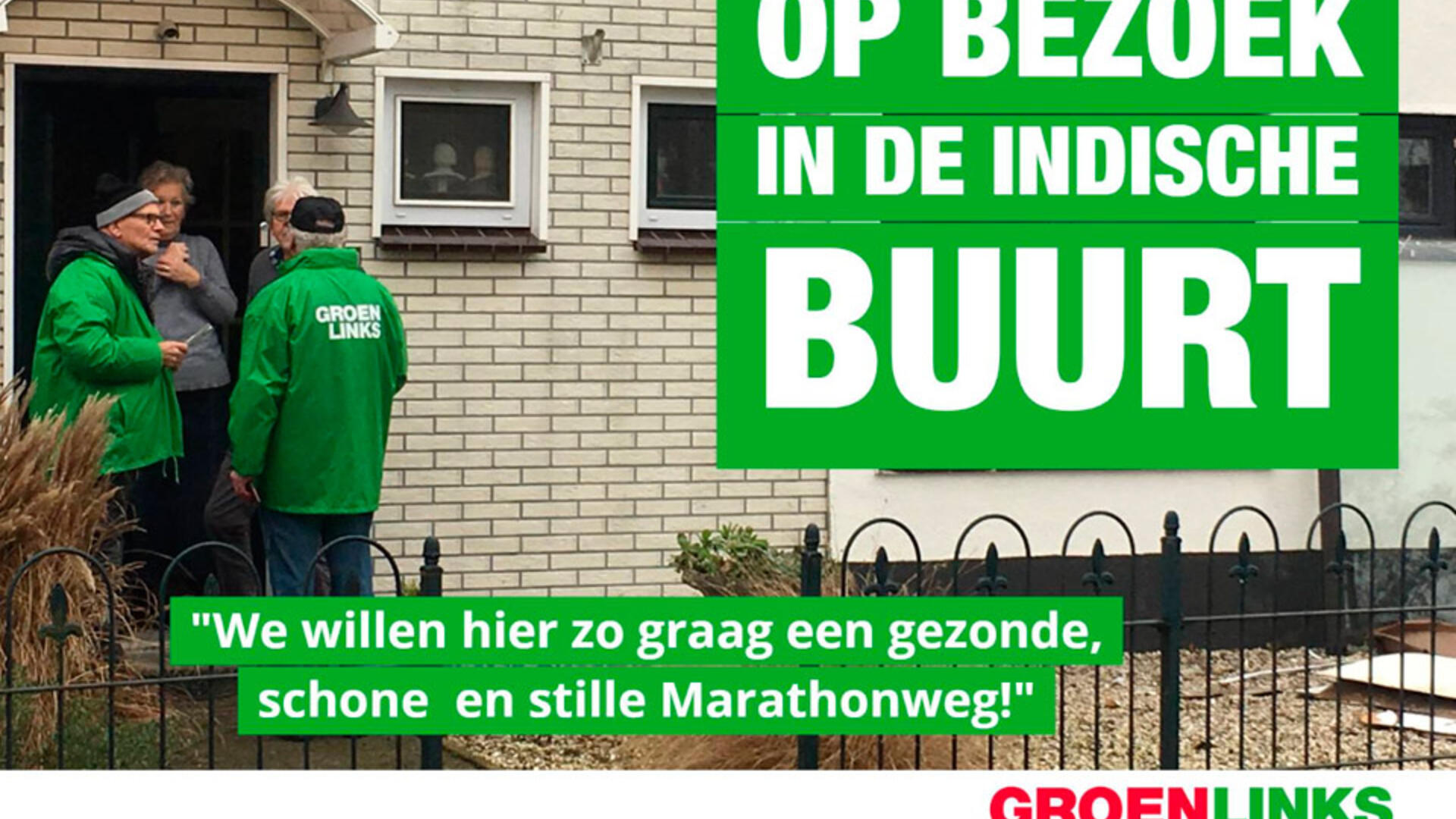 GroenLinks Vlaardingen op gesprek in de Indische buurt