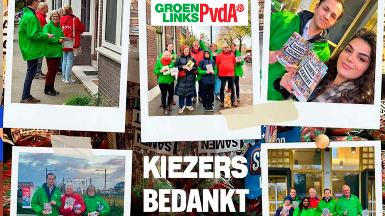 Kiezers bedankt - Vlaardingen