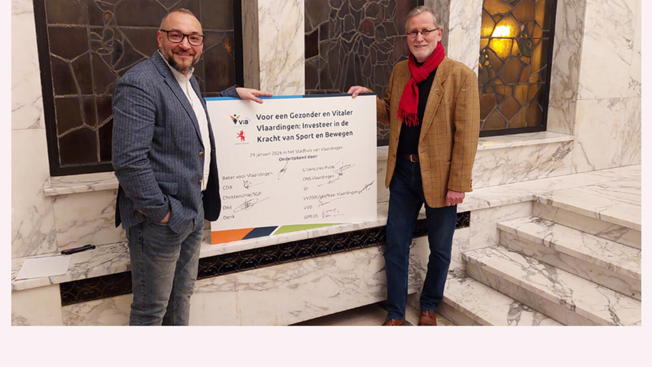 Voor een gezonder en vitaler Vlaardingen ondertekend - januari 2026